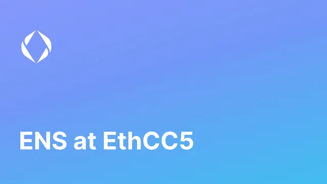 ENS at EthCC5