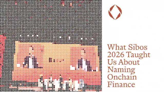 What Sibos 2026 Taught Us About Naming Onchain Finance
