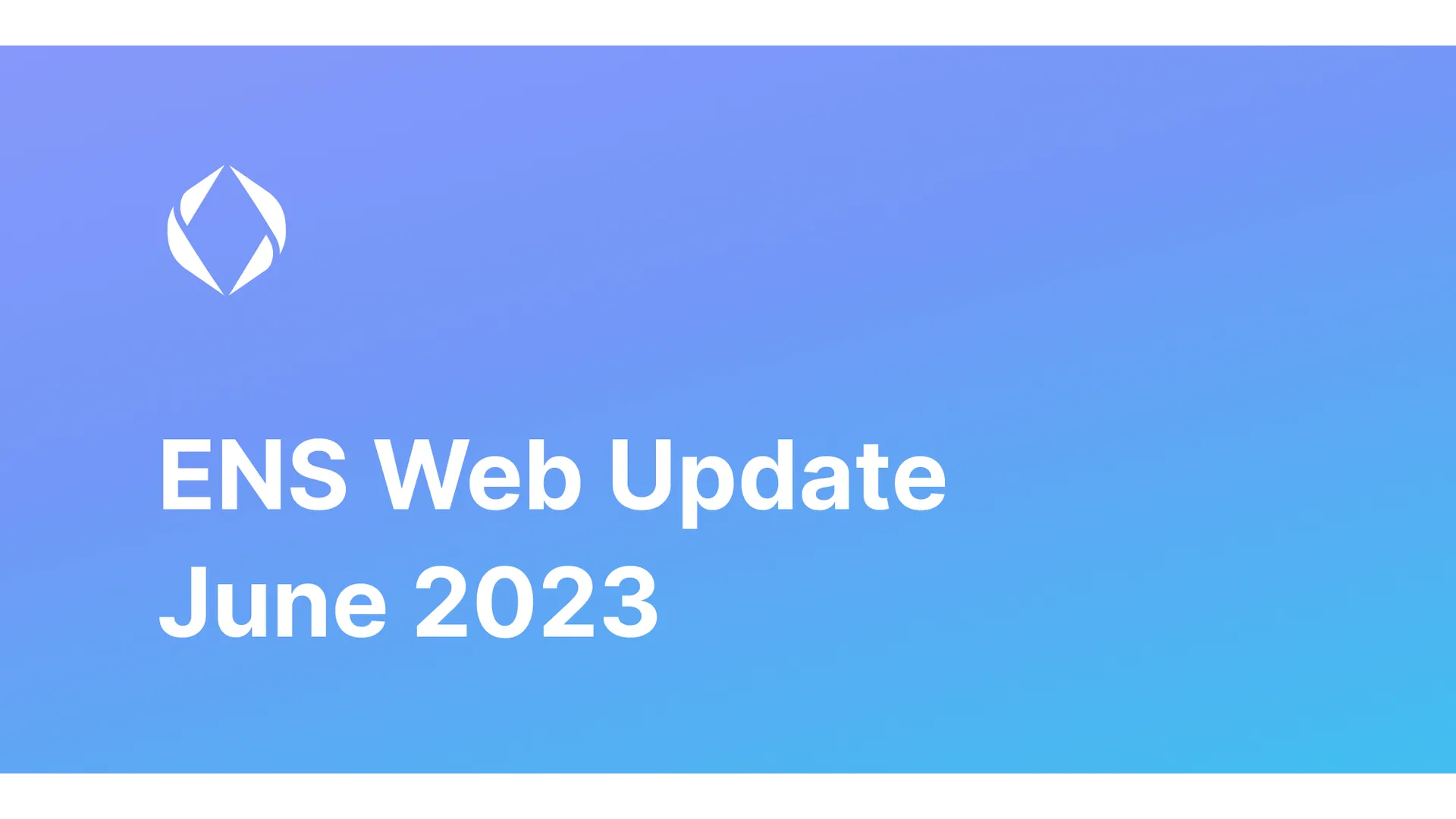 ENS Web Update June 2023